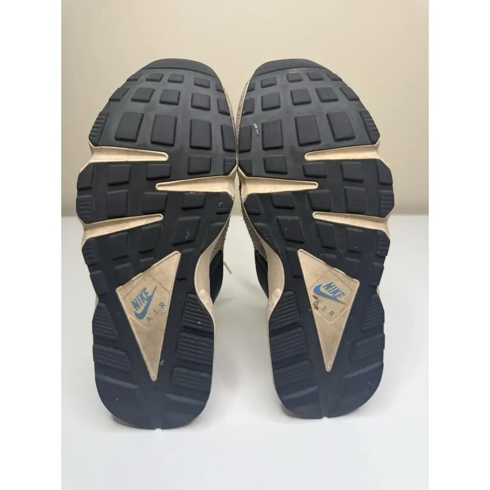 Nike Air Huarache Koromogae Sneaker DO7261-087 Womens 9.5 Moon Fossil Suede Low
